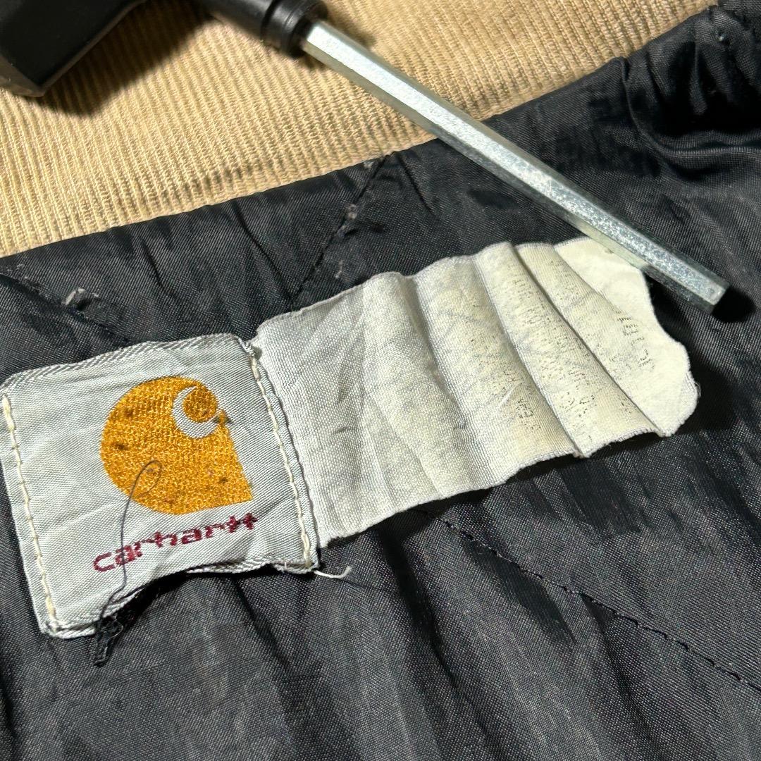 V*。様 80-90s 星タグ USA製 ブラウン カーハート トラディショナル