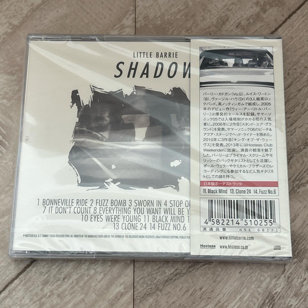 Shadow by Little Barrie/リトル・バーリー:新品未開封CD