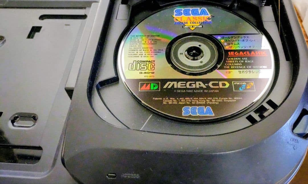 本体のみ★MEGA-CD2 HAA-2912★おまけディスクあり・メガドライブ