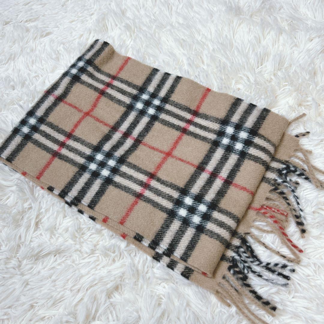 【未使用級】BURBERRY LONDONバーバリーキッズ　マフラー、帽子、手袋