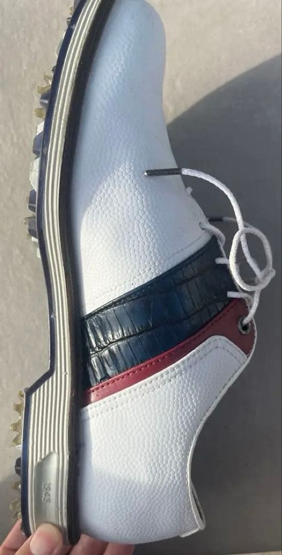 ゴルフシューズ ホワイト スパイクソール　フットジョイ　footjoy