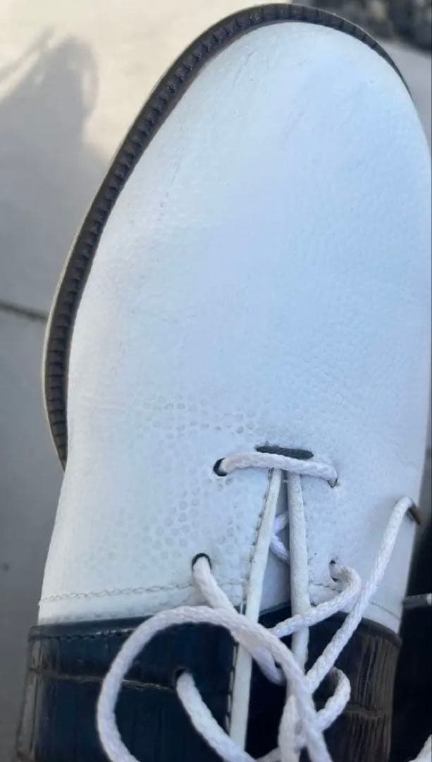 ゴルフシューズ ホワイト スパイクソール　フットジョイ　footjoy