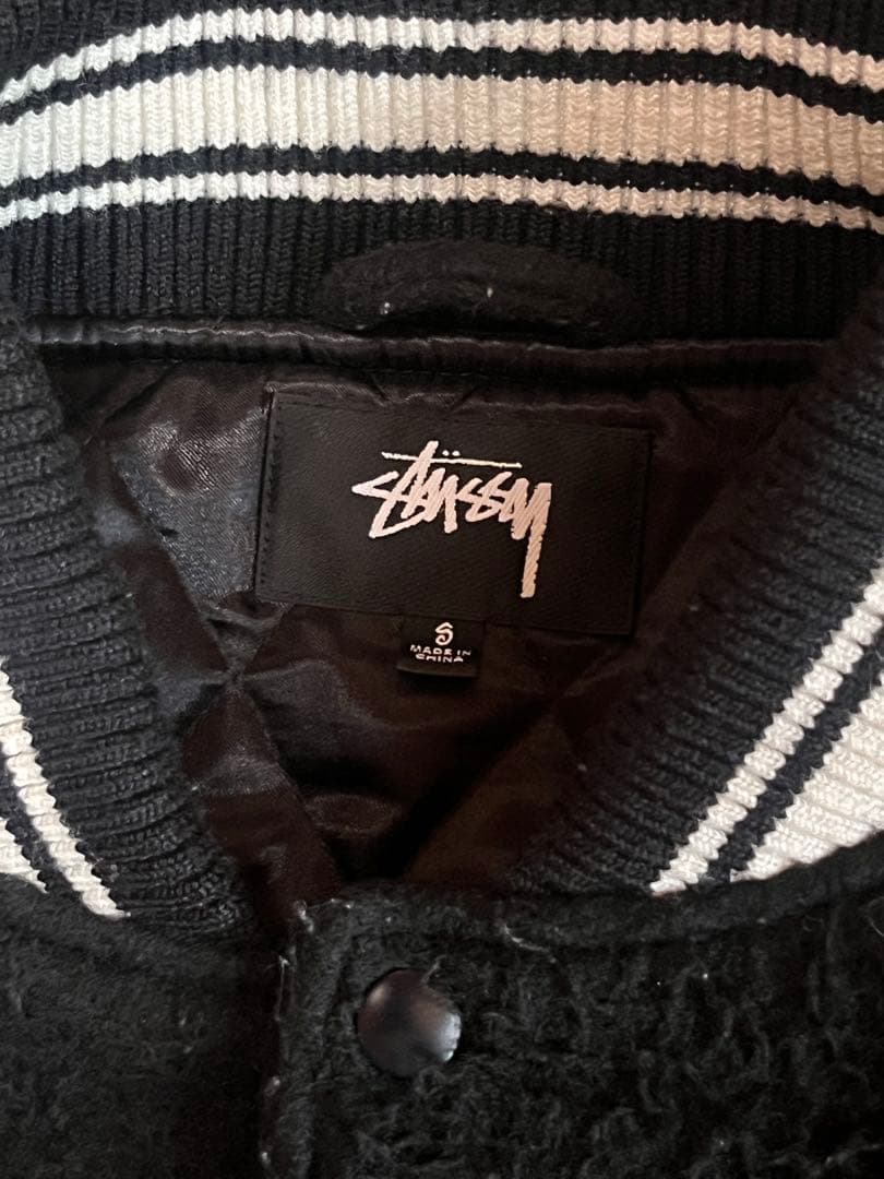 ジャケット・アウター Stussy Casentino Wool Varsity Jacket