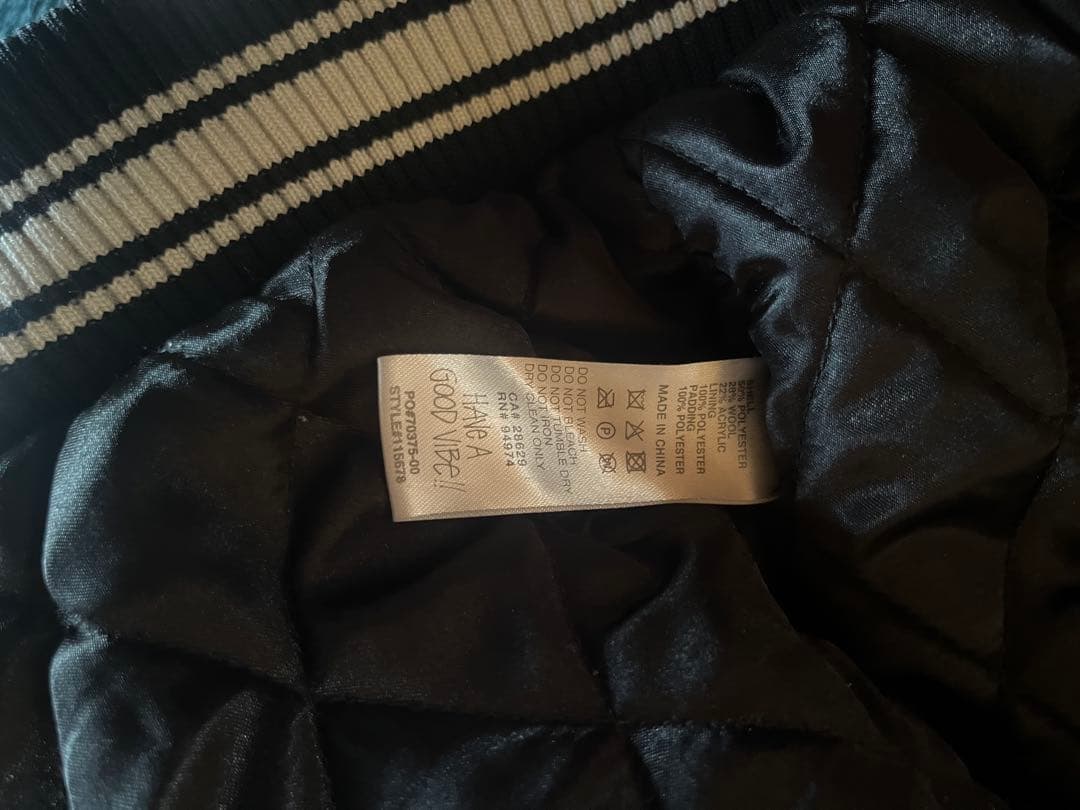 ジャケット・アウター Stussy Casentino Wool Varsity Jacket