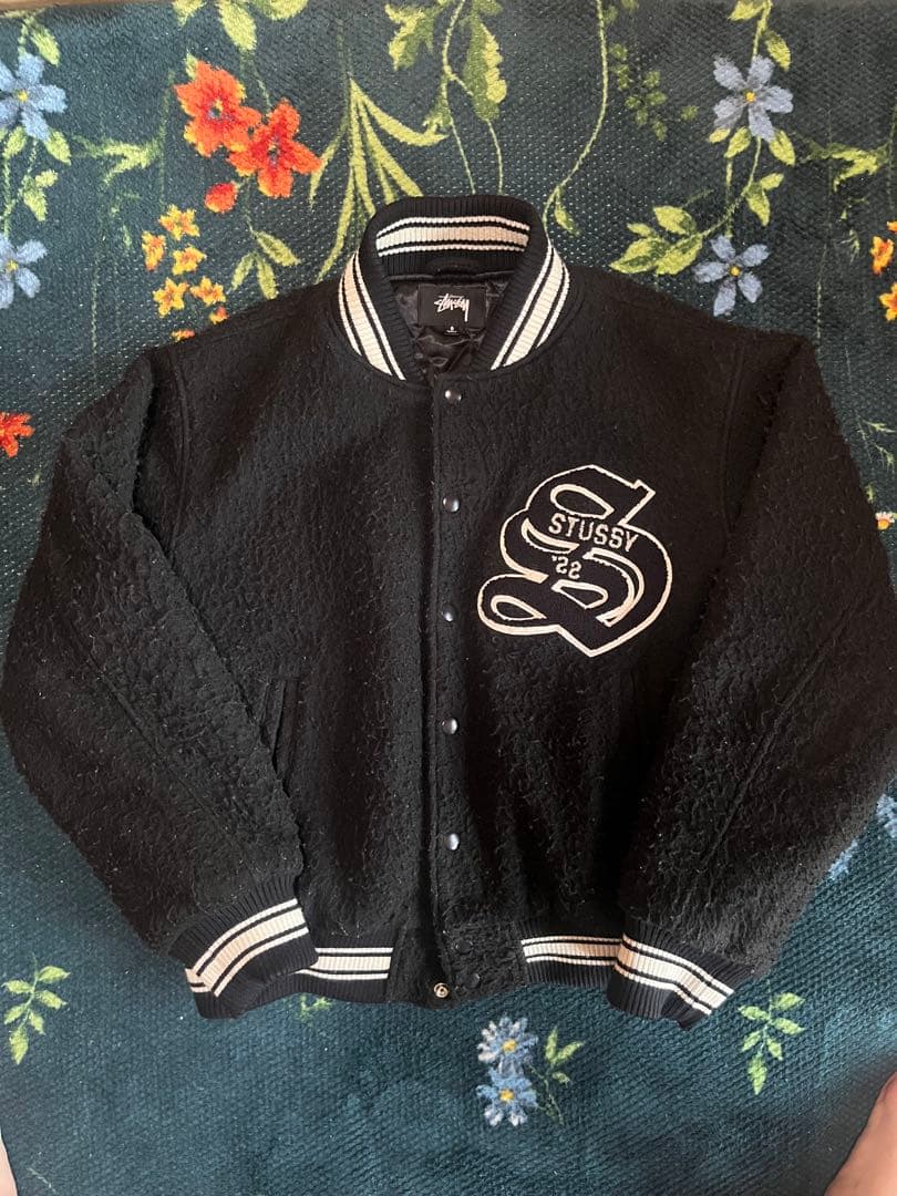ジャケット・アウター Stussy Casentino Wool Varsity Jacket
