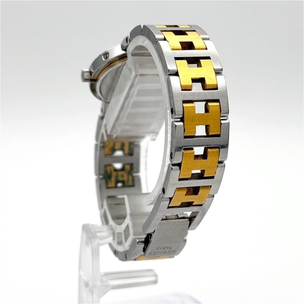 HEMRES エルメス クリッパー・レディース 稼働 腕時計 コンビ