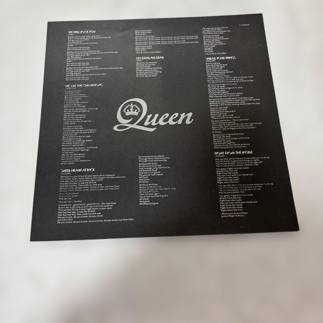 美品　QUEEN NEWS OF THE WORLD レコード