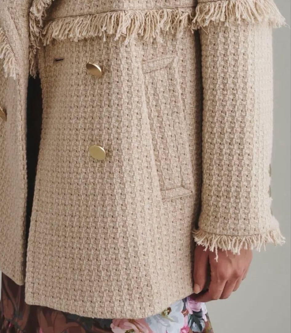 グレースコンチネンタル　コート　フリンジ