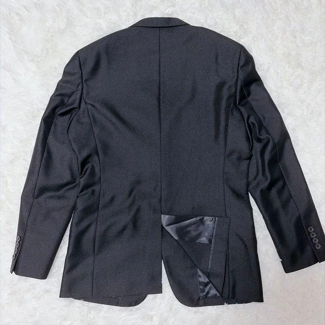 超希少！美品！マオカラー⭐︎メンズティノラス 3ピーススーツ 黒 Lサイズ