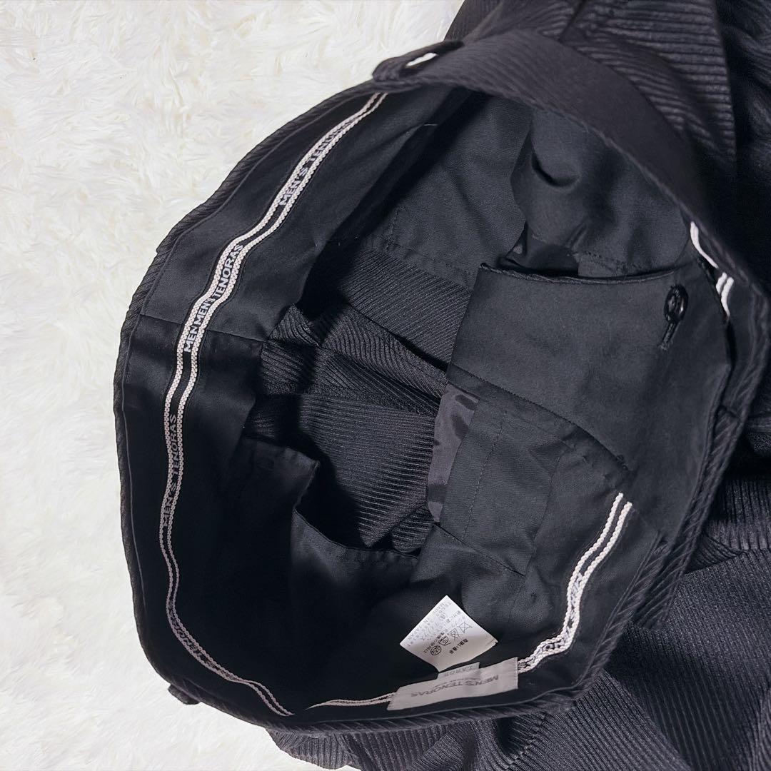 超希少！美品！マオカラー⭐︎メンズティノラス 3ピーススーツ 黒 Lサイズ