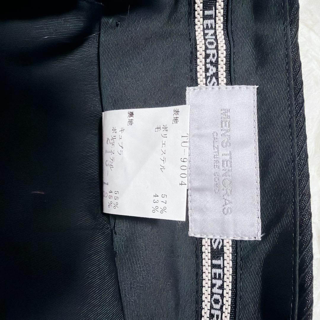 超希少！美品！マオカラー⭐︎メンズティノラス 3ピーススーツ 黒 Lサイズ