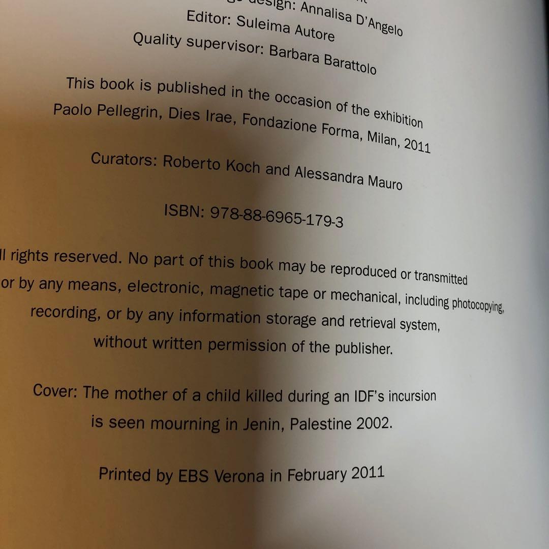 (珍しい本) DIES IRAE PAOLO PELLEGRIN (洋書)