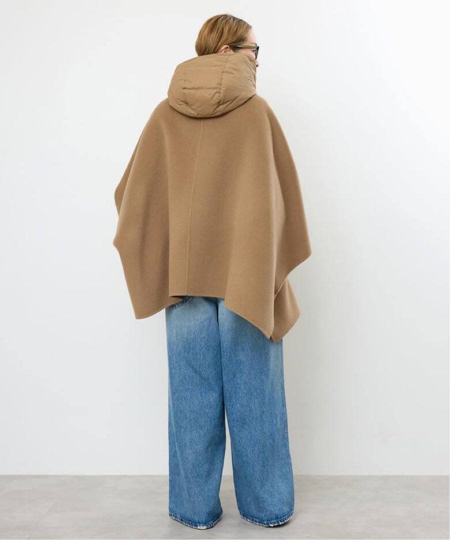 新品タグ付き　ドゥーズィエム【MY WHITE/マイホワイト】CAPEコート