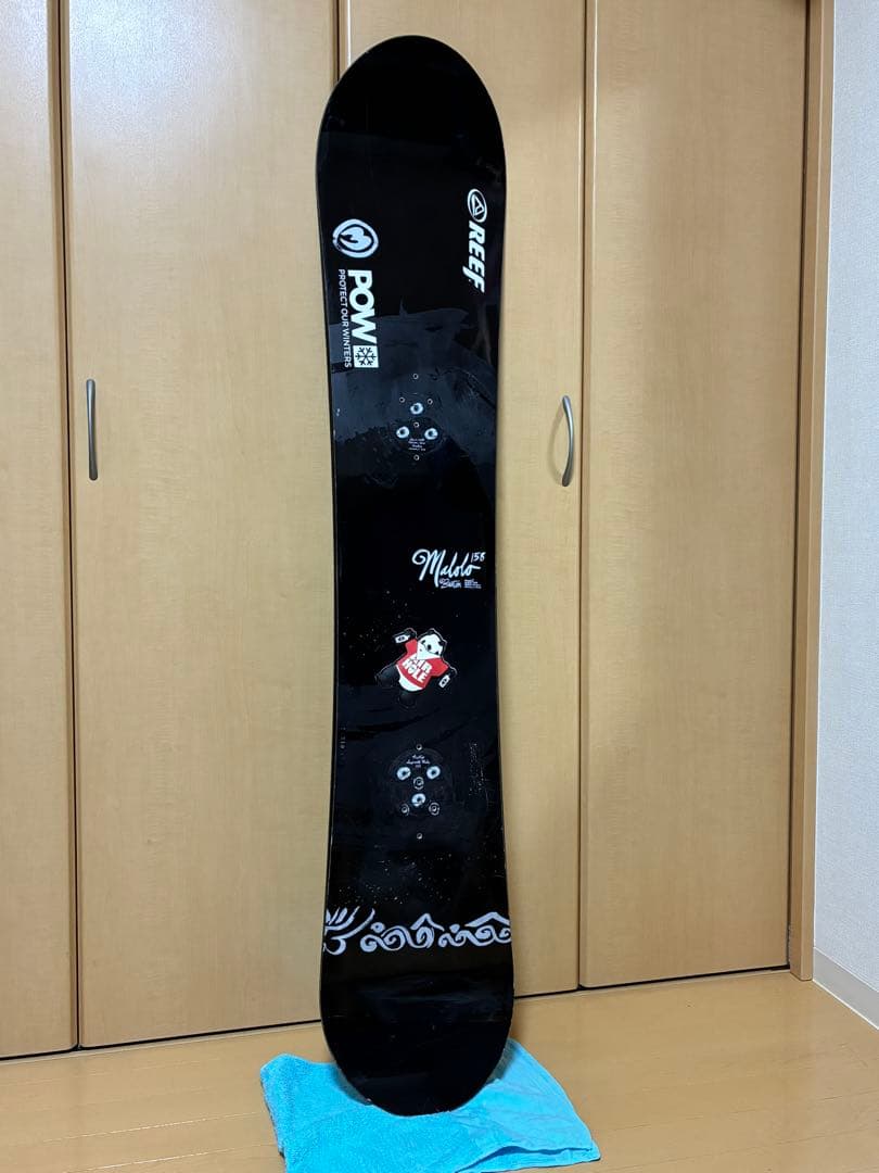 バートン　マロロ 158cm　ブラック スノーボード　BURTON MALOLO