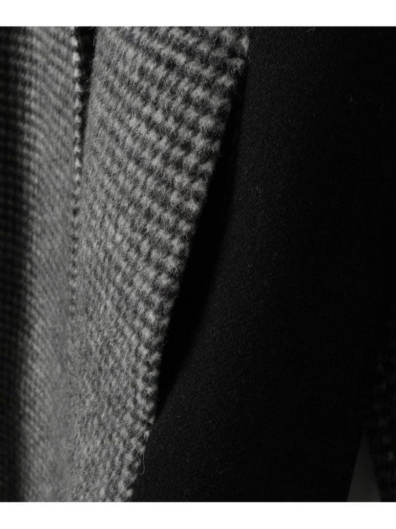 SHIPS シップス チェスターコート切り替えデザイン バック スリット コート