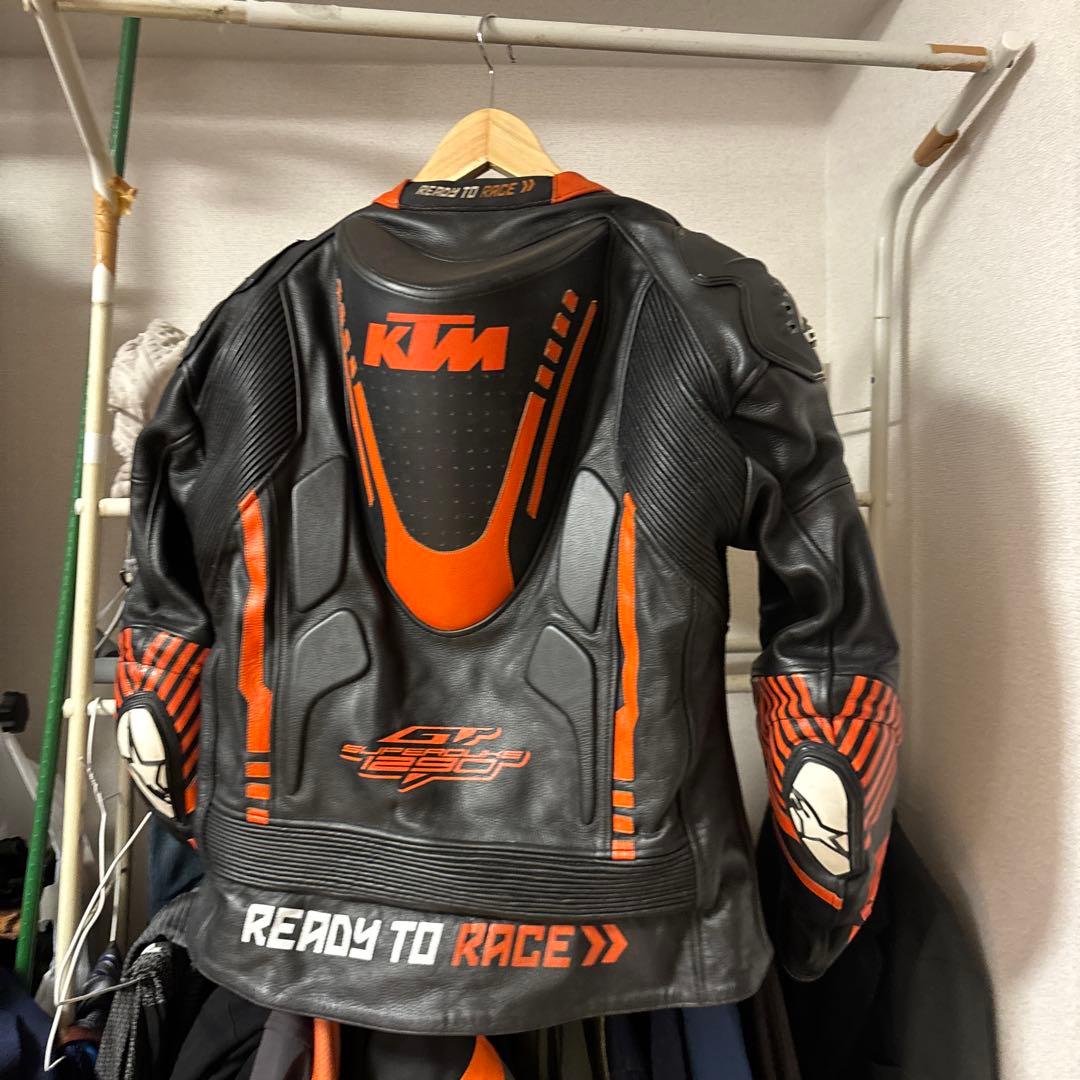 最終値下げ　KTM Racing 　 ジャケット　本革 　Mサイズ レプリカ