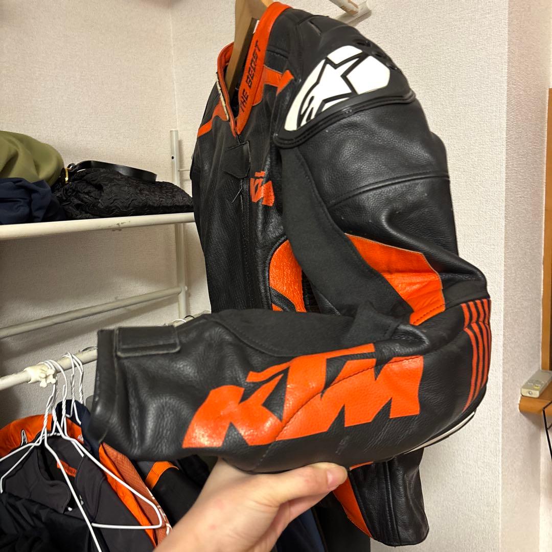 最終値下げ　KTM Racing 　 ジャケット　本革 　Mサイズ レプリカ
