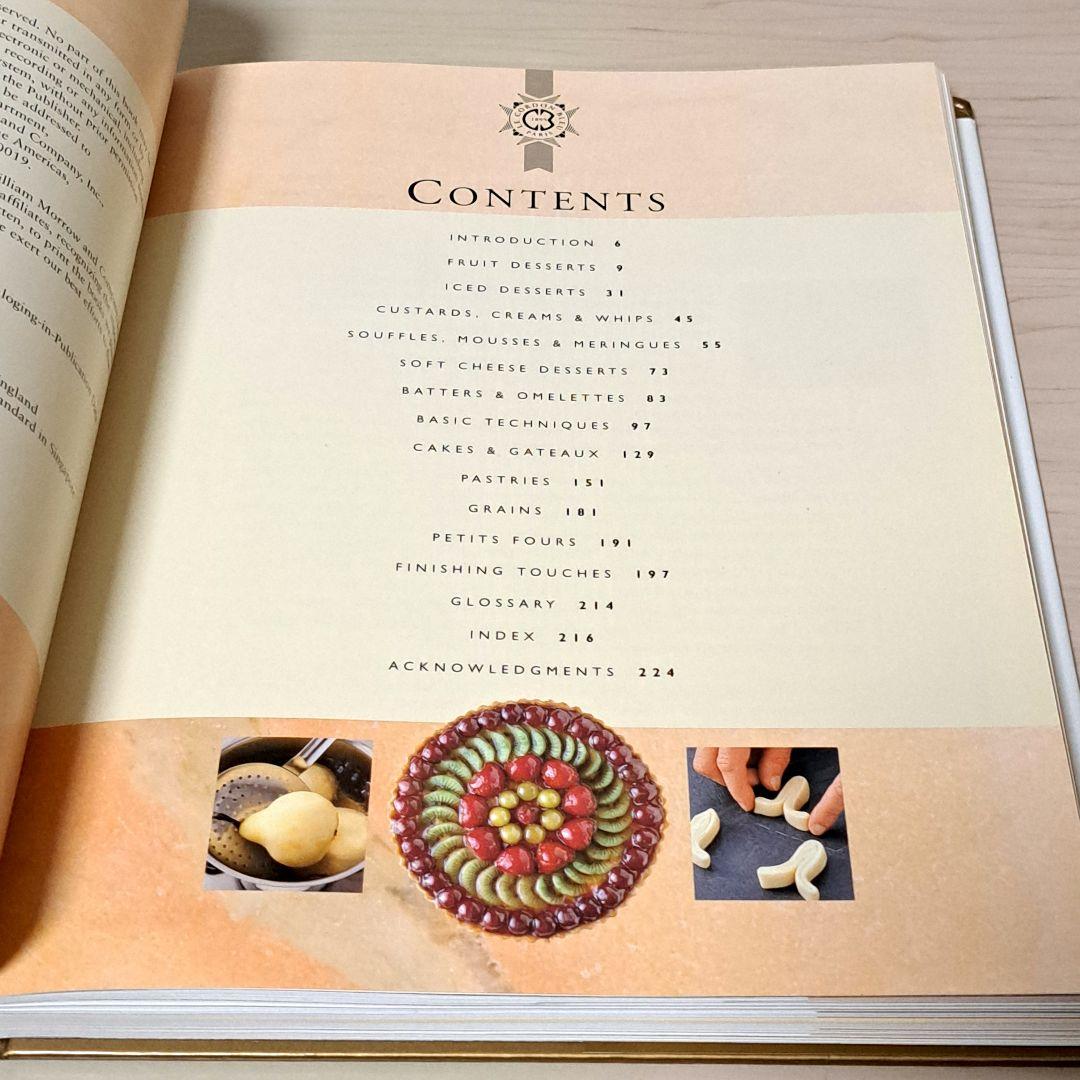 【レア•洋書】Le Cordon Bleu Dessert Techniques