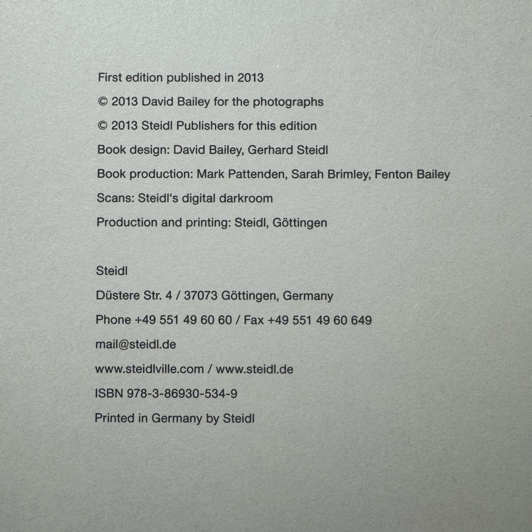 デヴィッド・ベイリー Bailey’s East End 初版 3冊 写真集