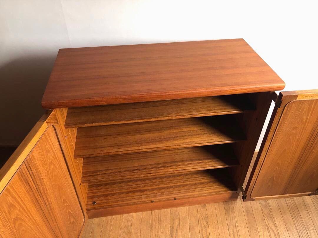 日田工芸 チーク材 サイドボード リビング サイド チェスト収納 北欧インテリア