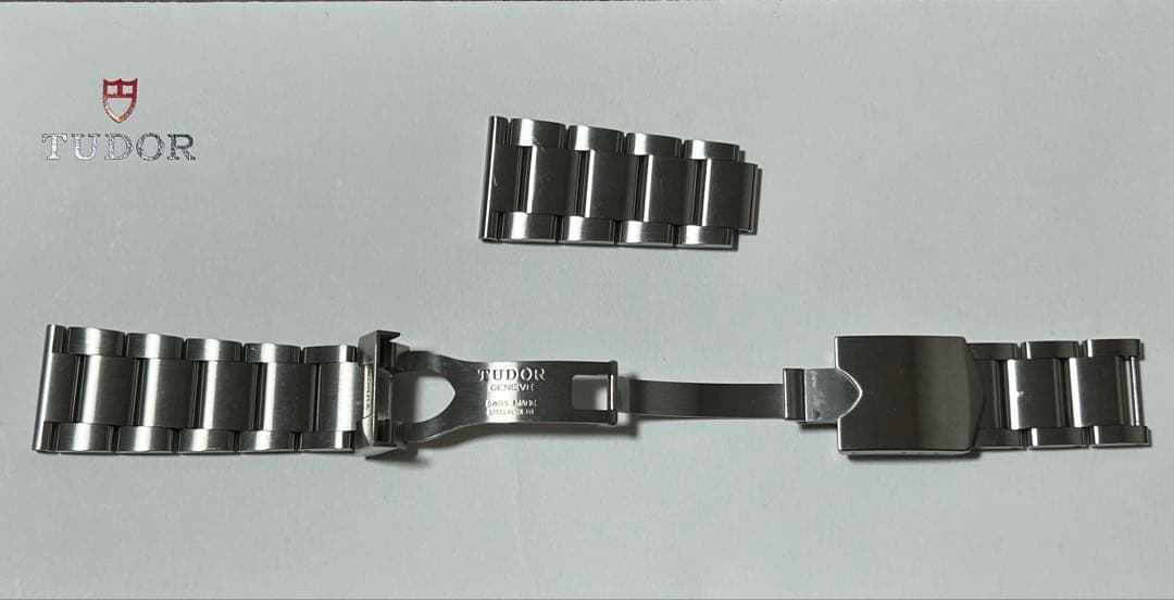 TUDOR BB41他　ステンレススチール 金属ベルト 調整可能