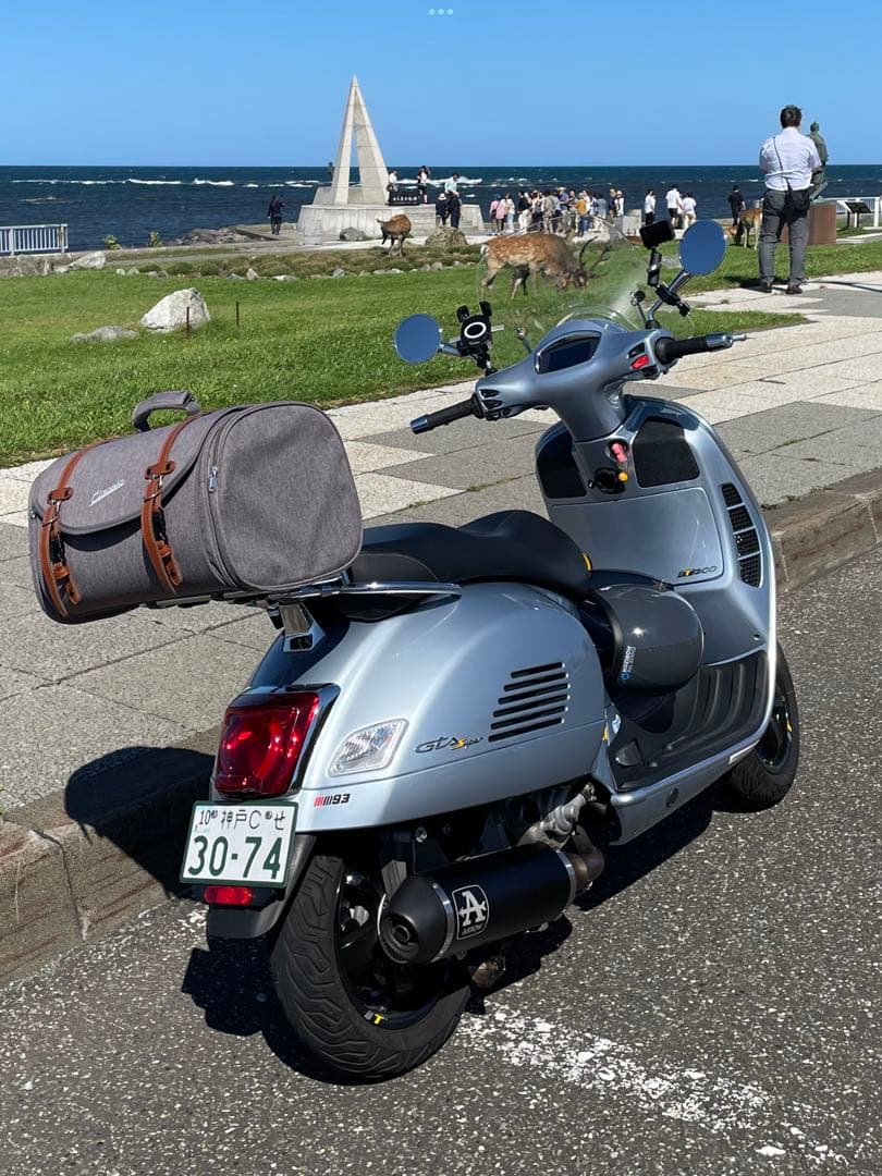 vespa gts300 マフラー