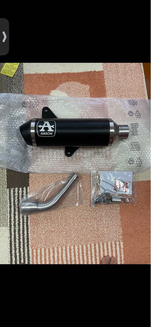 vespa gts300 マフラー