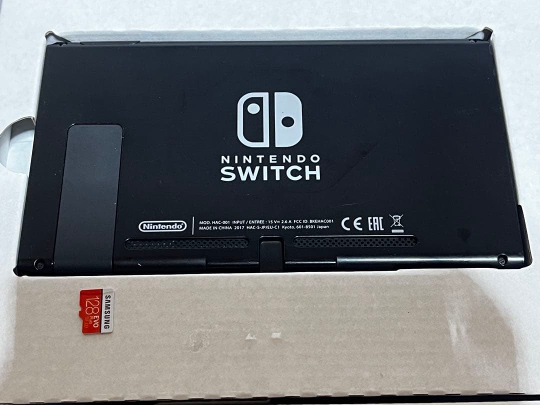 Nintendo Switch グレー 本体 128GB SDカード付