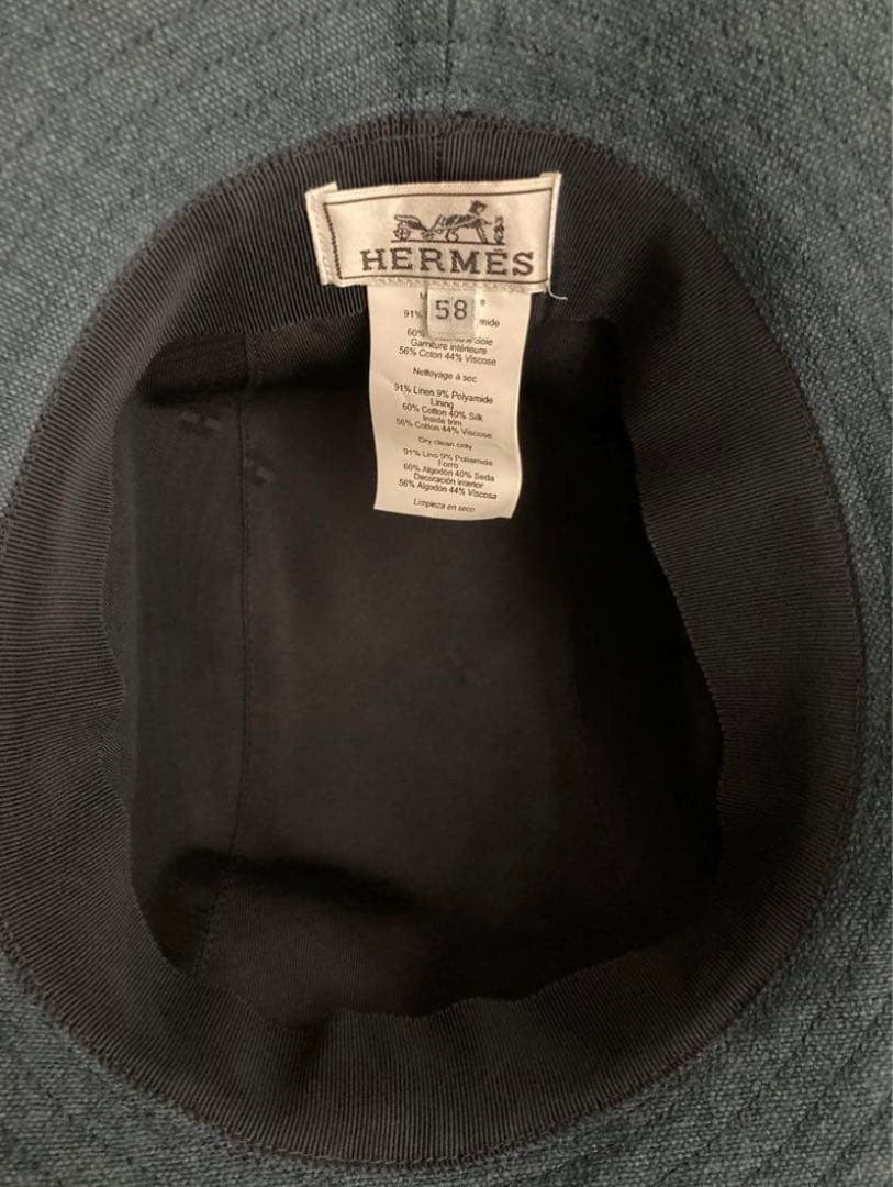 エルメス　ハット　コレット　58サイズ