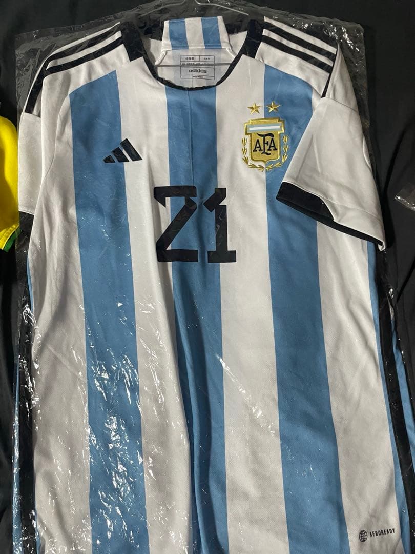 アルゼンチン代表　ディバラ　ホームユニフォーム