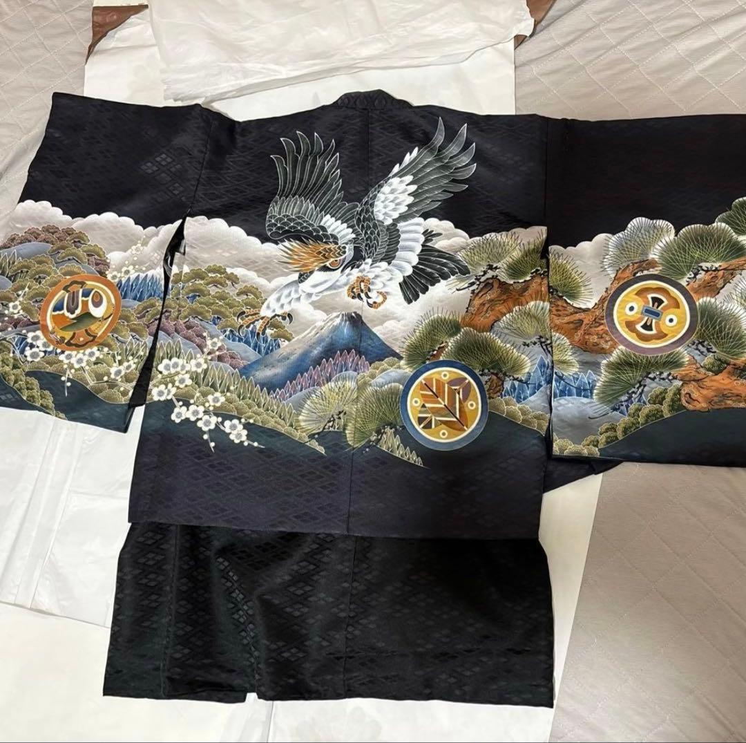 七五三　五歳　男の子 羽織袴セット