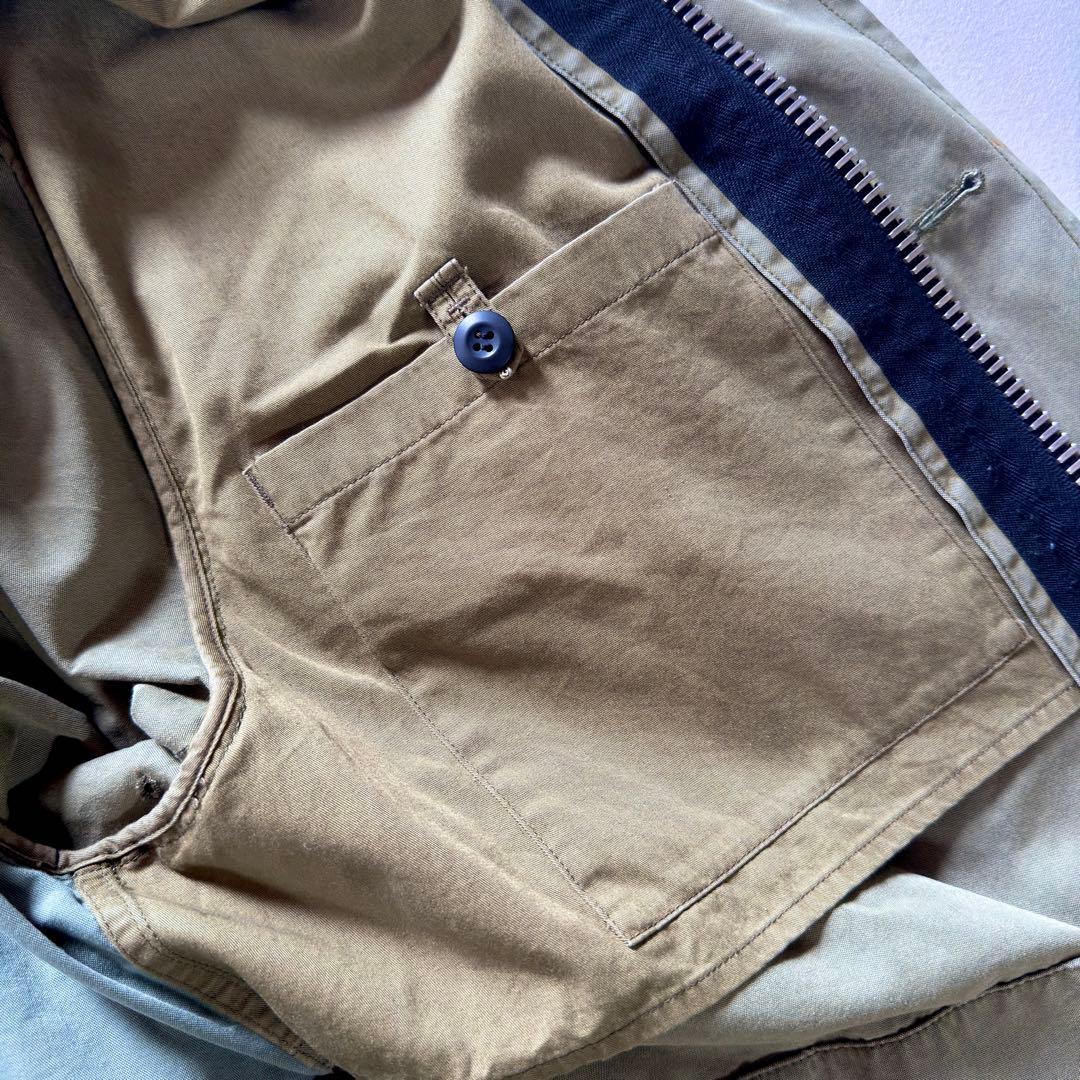 希少ユニコーン柄［パームエンジェルス ］ミリタリーコート モッズコート カーキ色