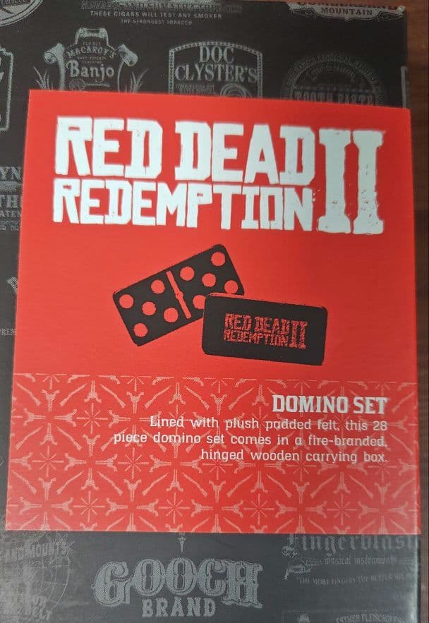 新品 レッド・デッド・リデンプション2 ドミノセット 限定品 ロケットゲームス
