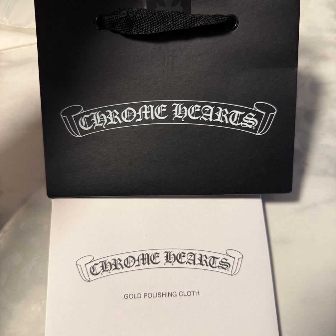 ハイ　【正規店購入】クロムハーツ CHクロスベビーファットスタッドピアス