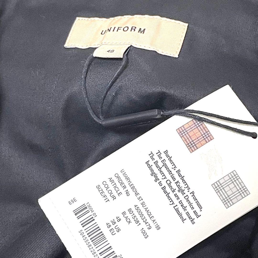 Burberry バーバリー　【美品】スラックス　ドレスアップ　ブラック　羊毛