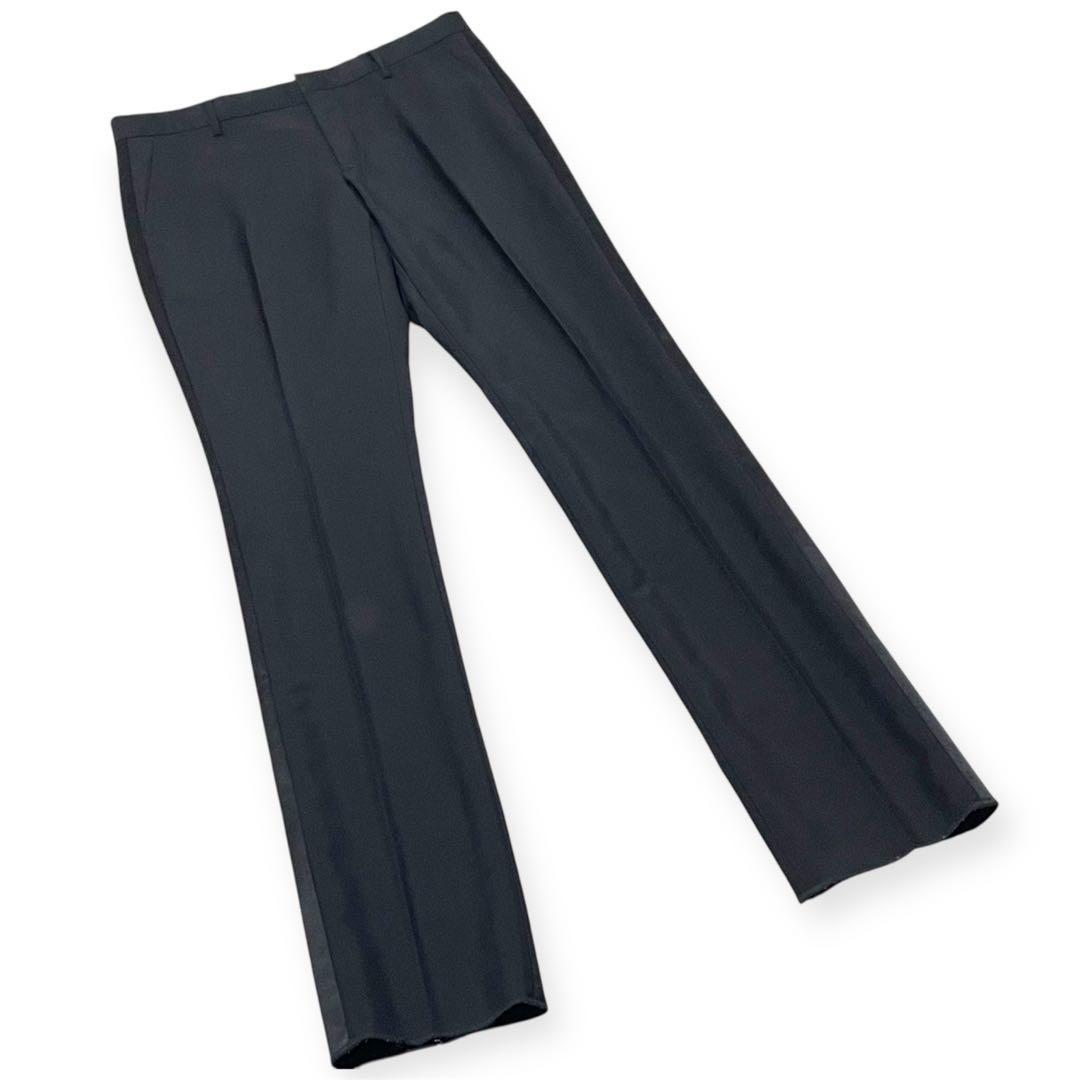 Burberry バーバリー　【美品】スラックス　ドレスアップ　ブラック　羊毛