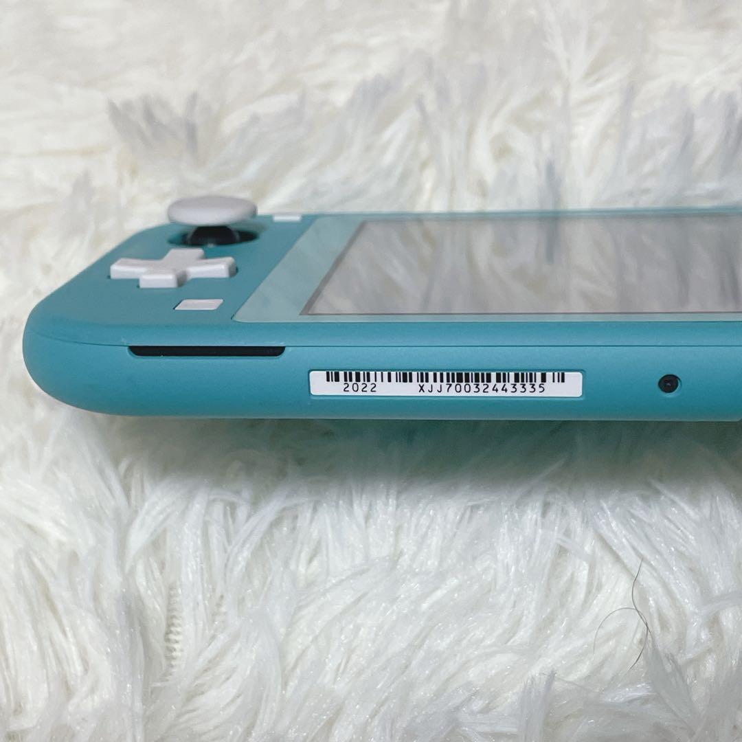 動作品✨ Nintendo Switch Lite ターコイズ グリップ付き