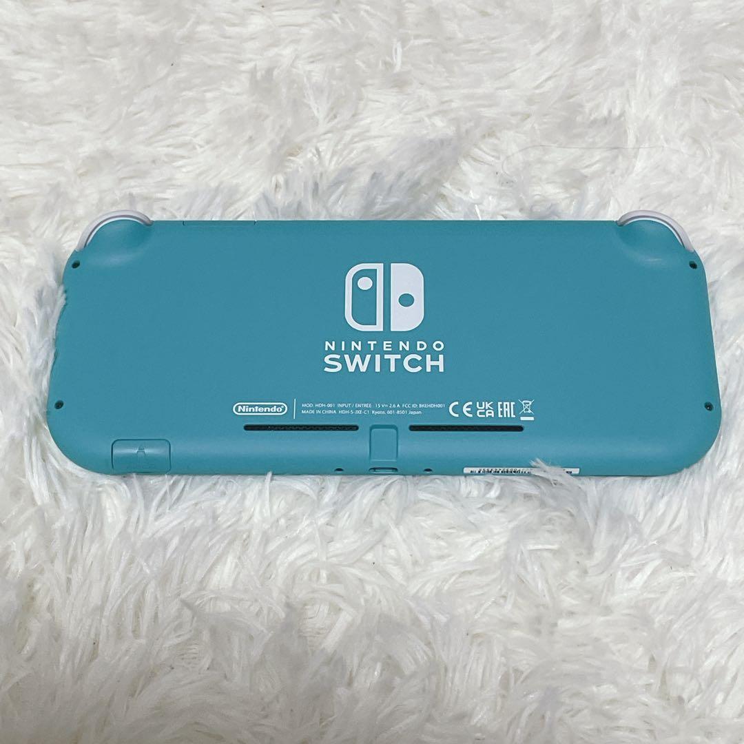動作品✨ Nintendo Switch Lite ターコイズ グリップ付き