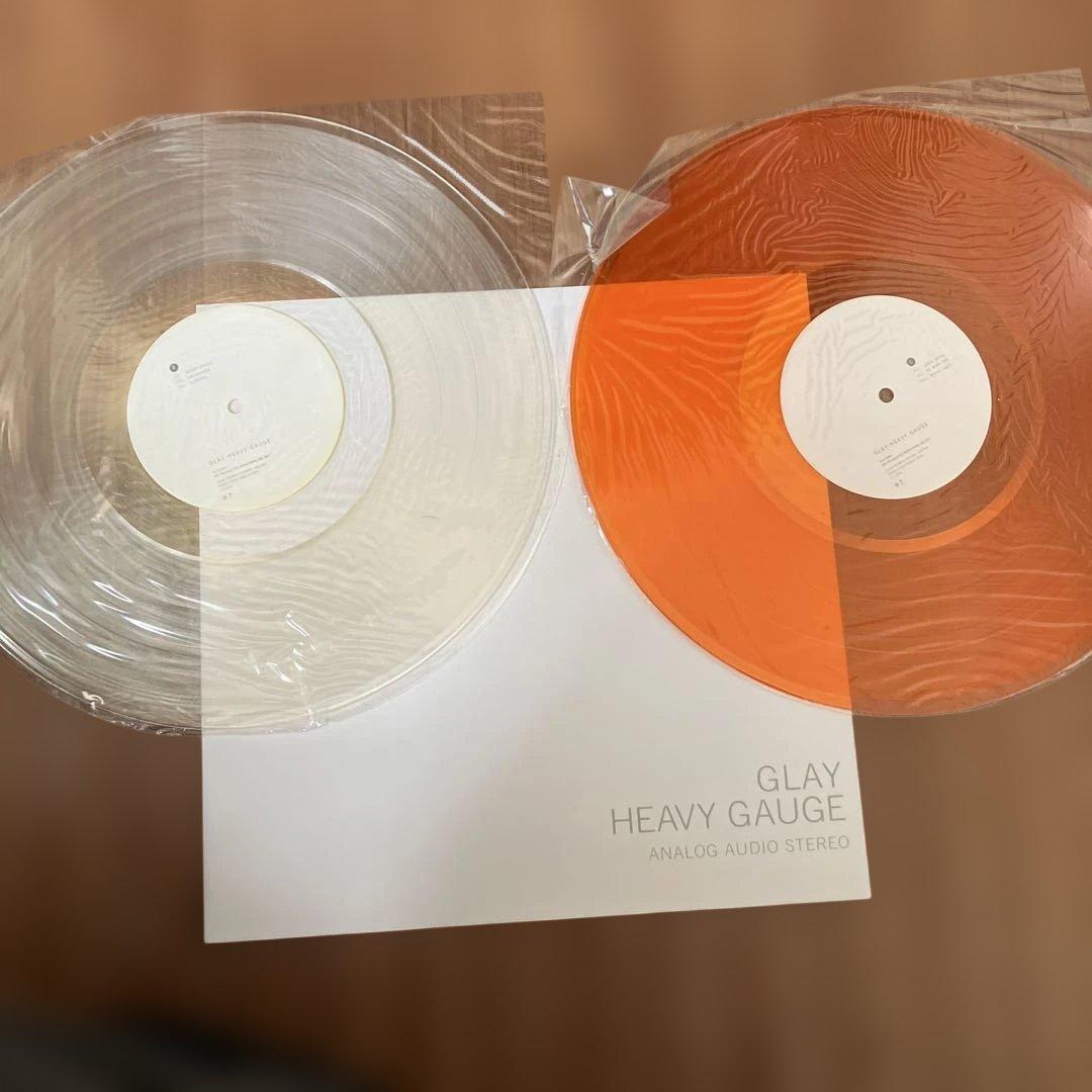 GLAY HEAVY GAUGE アナログ盤 レコードLP 2枚組 非売品