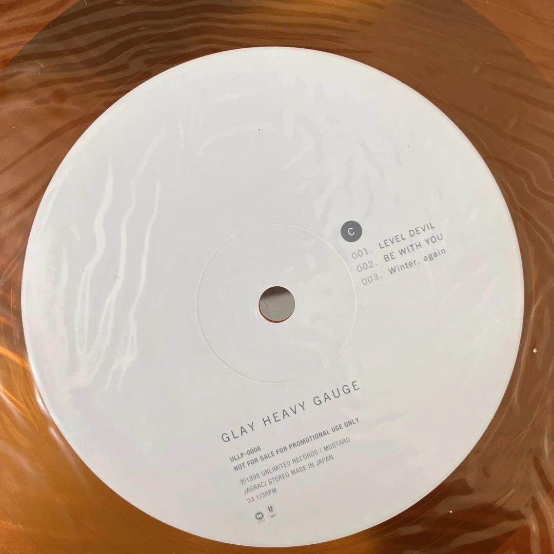 GLAY HEAVY GAUGE アナログ盤 レコードLP 2枚組 非売品