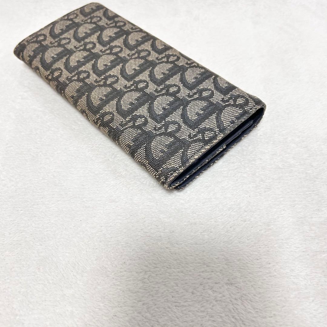 Dior クリスチャン ディオール トロッター 長財布 二つ折り CD ロゴ