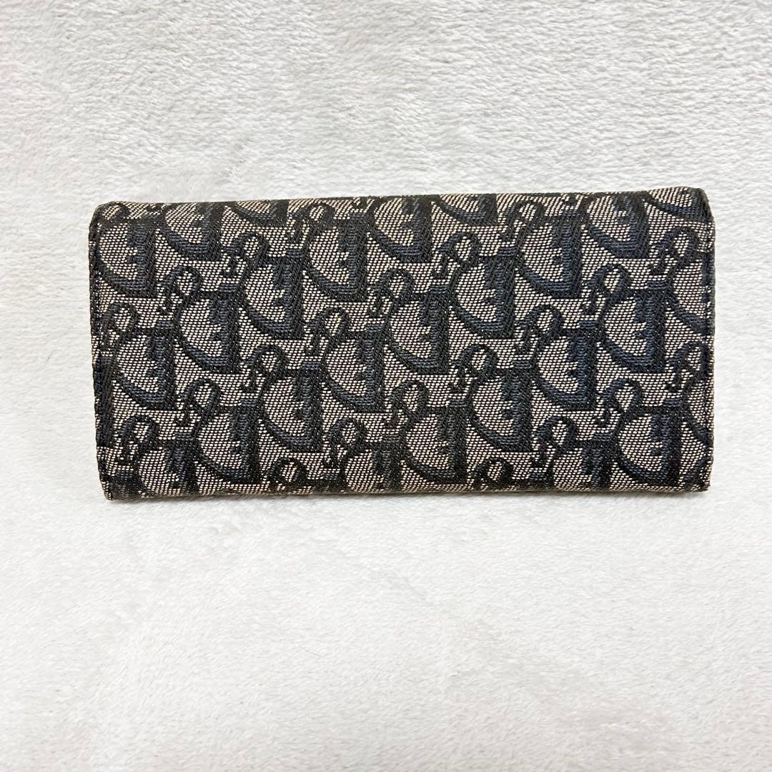 Dior クリスチャン ディオール トロッター 長財布 二つ折り CD ロゴ