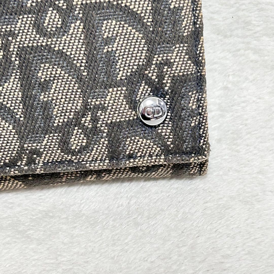 Dior クリスチャン ディオール トロッター 長財布 二つ折り CD ロゴ