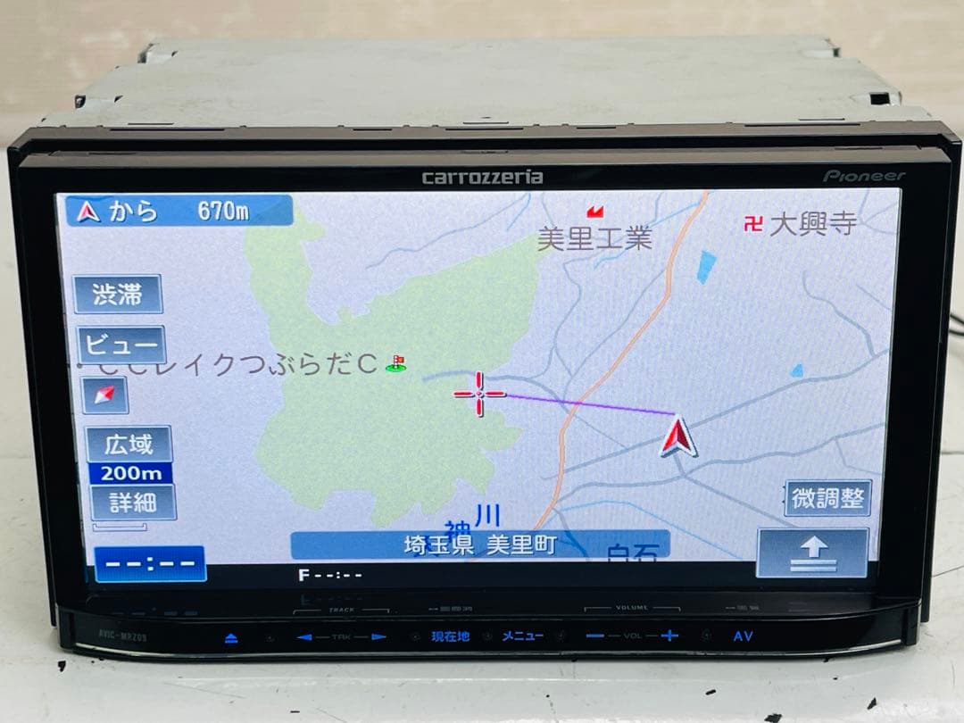 カロッツェリア AVIC-MRZ09 地デジTVメモリーナビ2014年