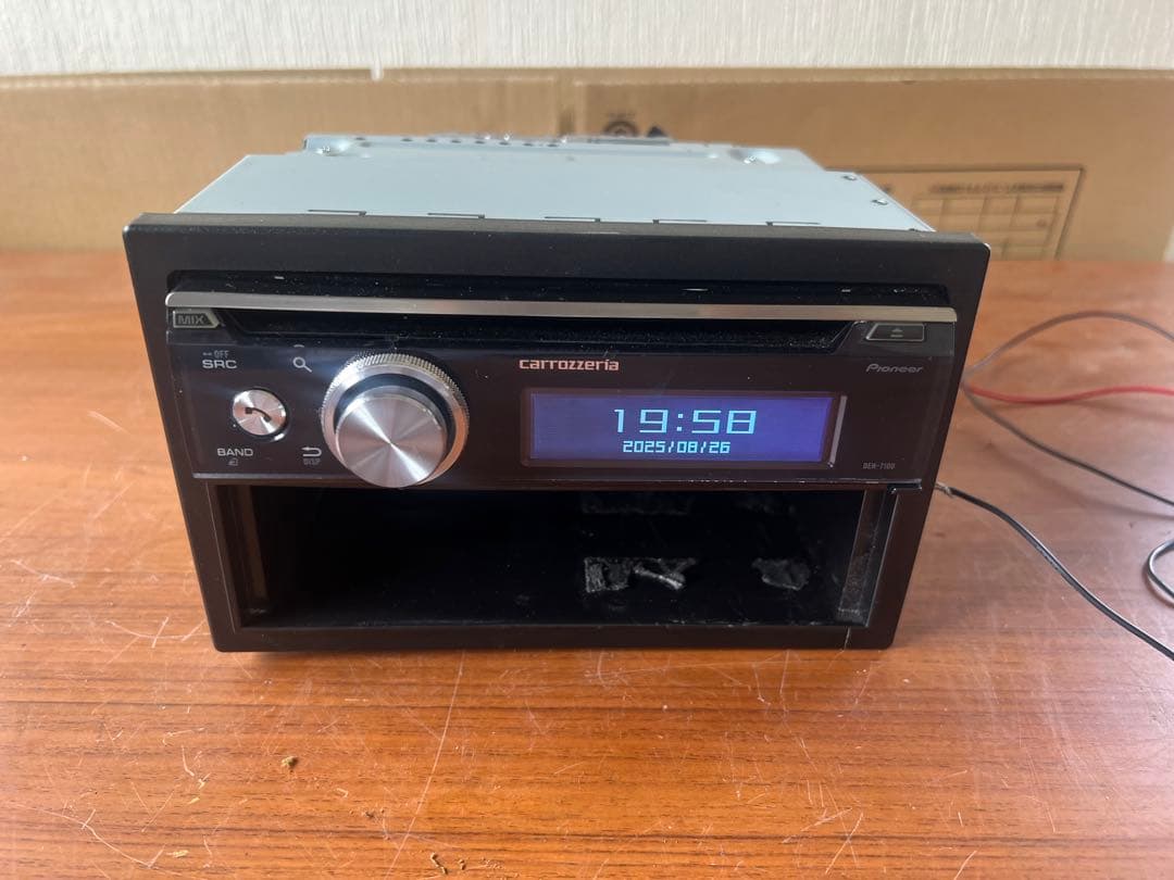 カーオーディオ CARROZZERIA DEH-7100
