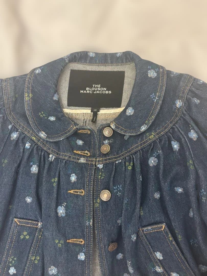 MARC JACOBS フラワープリント デニムジャケット