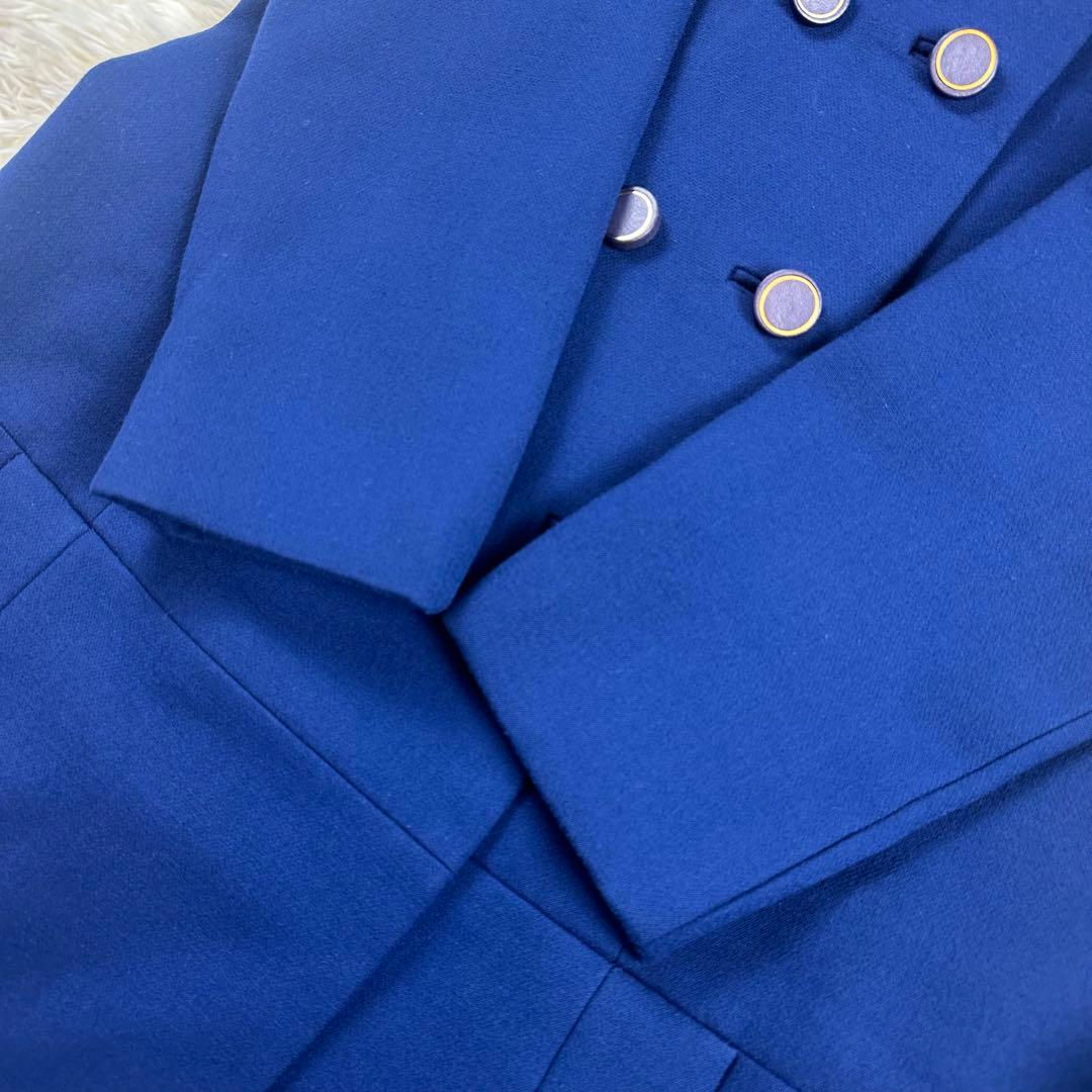 極美品✨GIVENCHY ジバンシィ チェスターコート ダブルブレスト ブルー