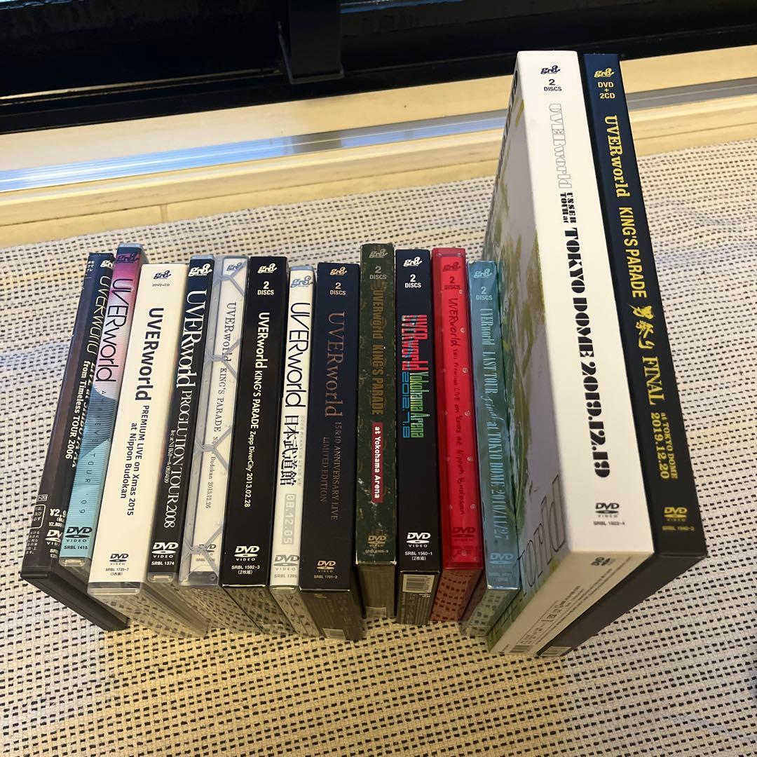 【UVERworld LIVE DVD】まとめ売り