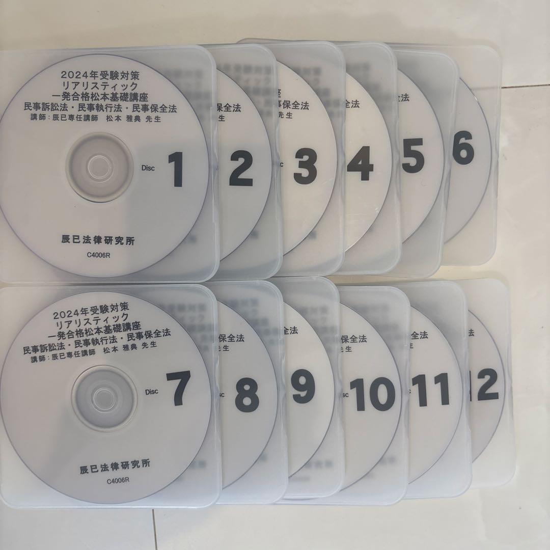 2024リアリスティック基礎講座 民事訴訟法 民事執行法 民事保全法 司法書士