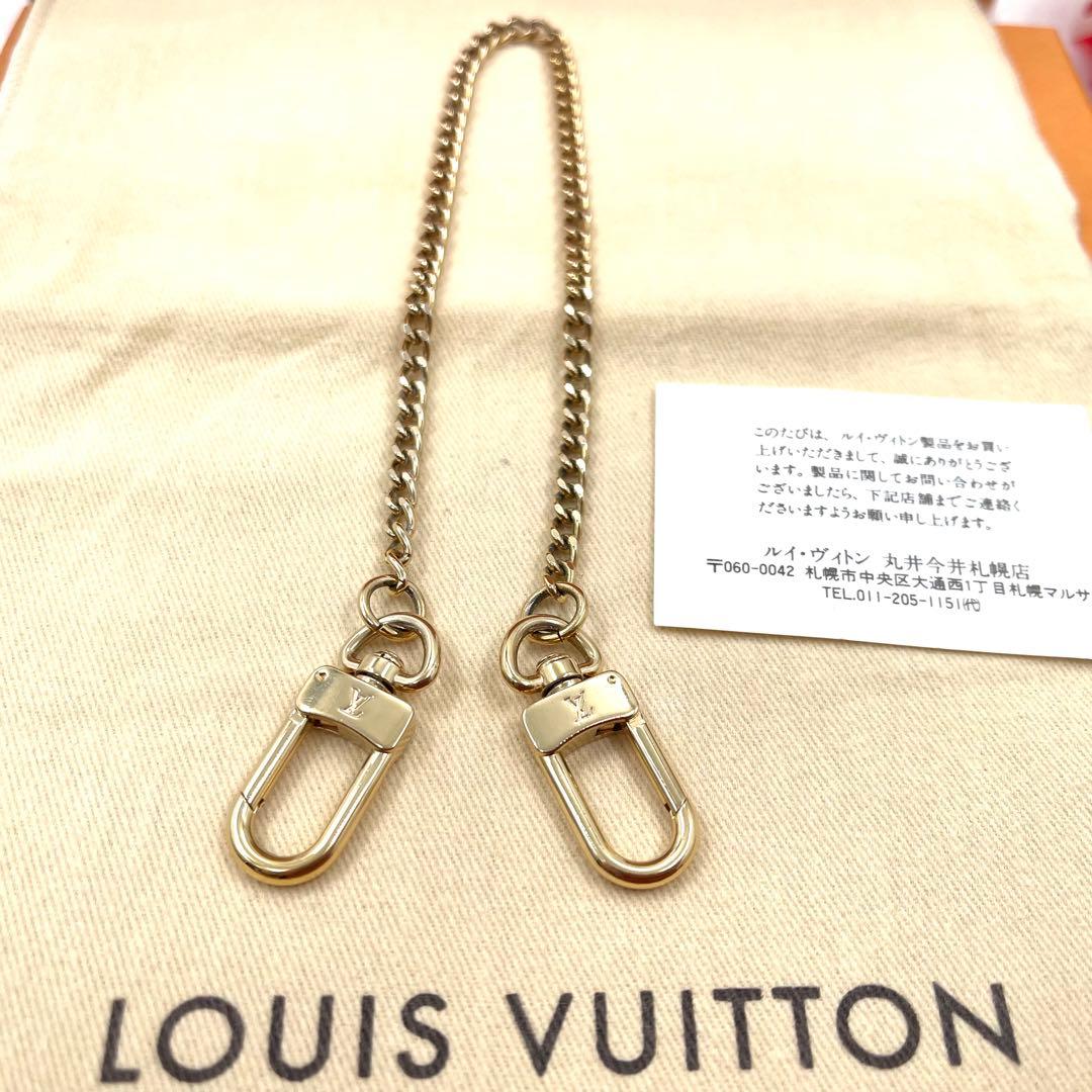 美品！　ルイヴィトン　ウォレット　チェーン　長財布　610